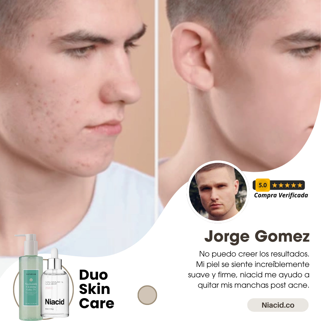 Dúo Regenerador Niacid + Guía Premium de Skincare (Valorado en $400 USD) 🔥